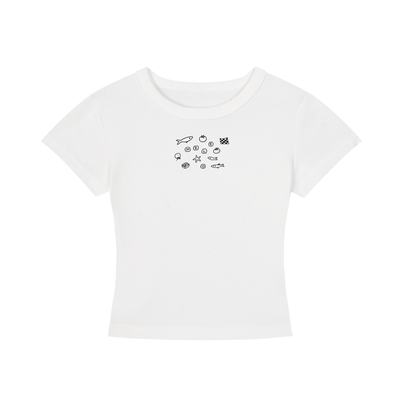 Women's Beach Cruiser Cropped T-Shirt